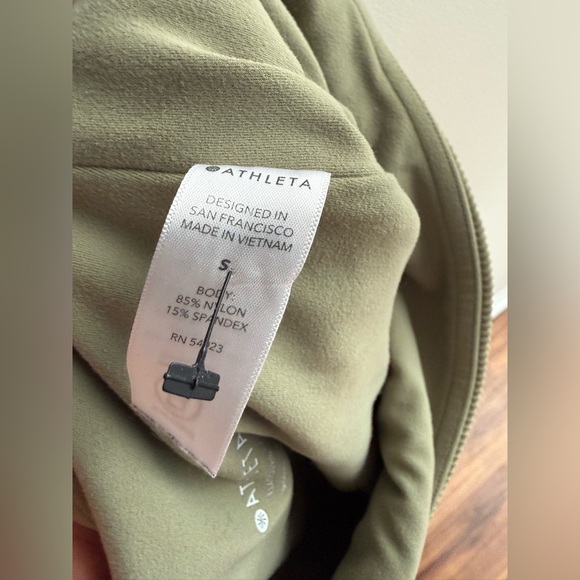 Athleta Elation High-Waist Ribbed Tights Leggings - Picture 5 of 7